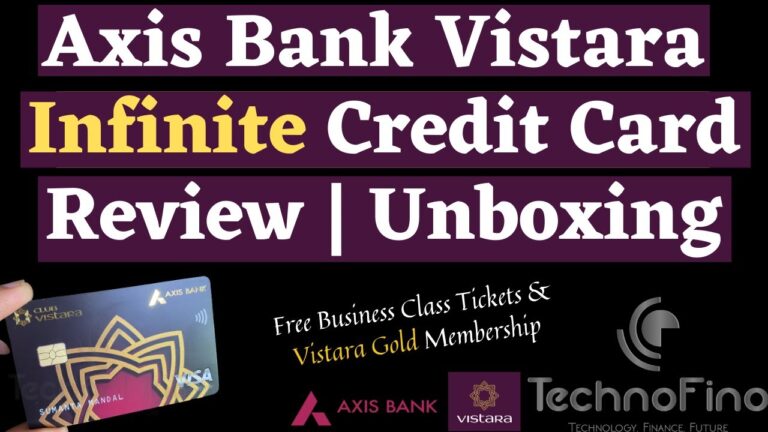 Axis Bank Vistara Infinite Credit Card Review In Hindi