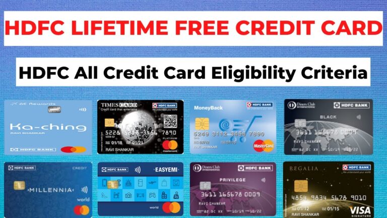 HDFC All Credit Cards Full Details In Hindi