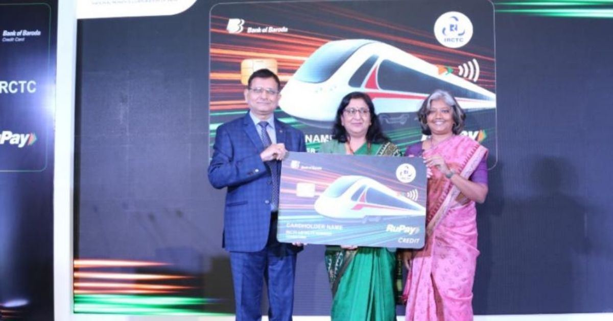 IRCTC Launched BOB Co-Branded RuPay Contactless Credit Card