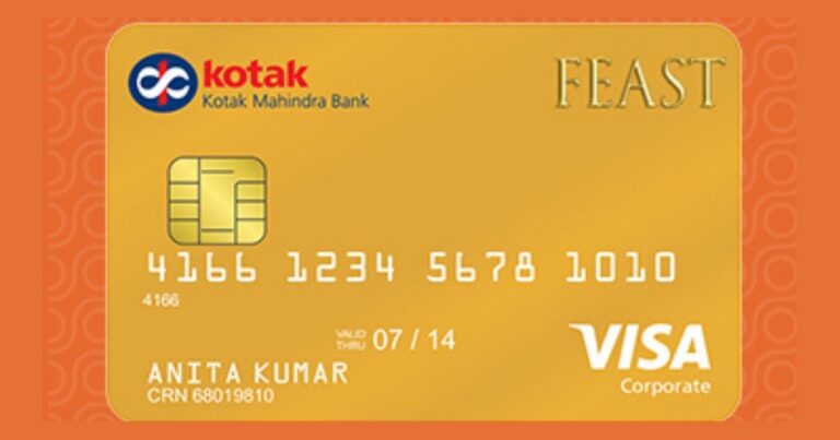 Kotak Feast Gold Credit Card Review in Hindi