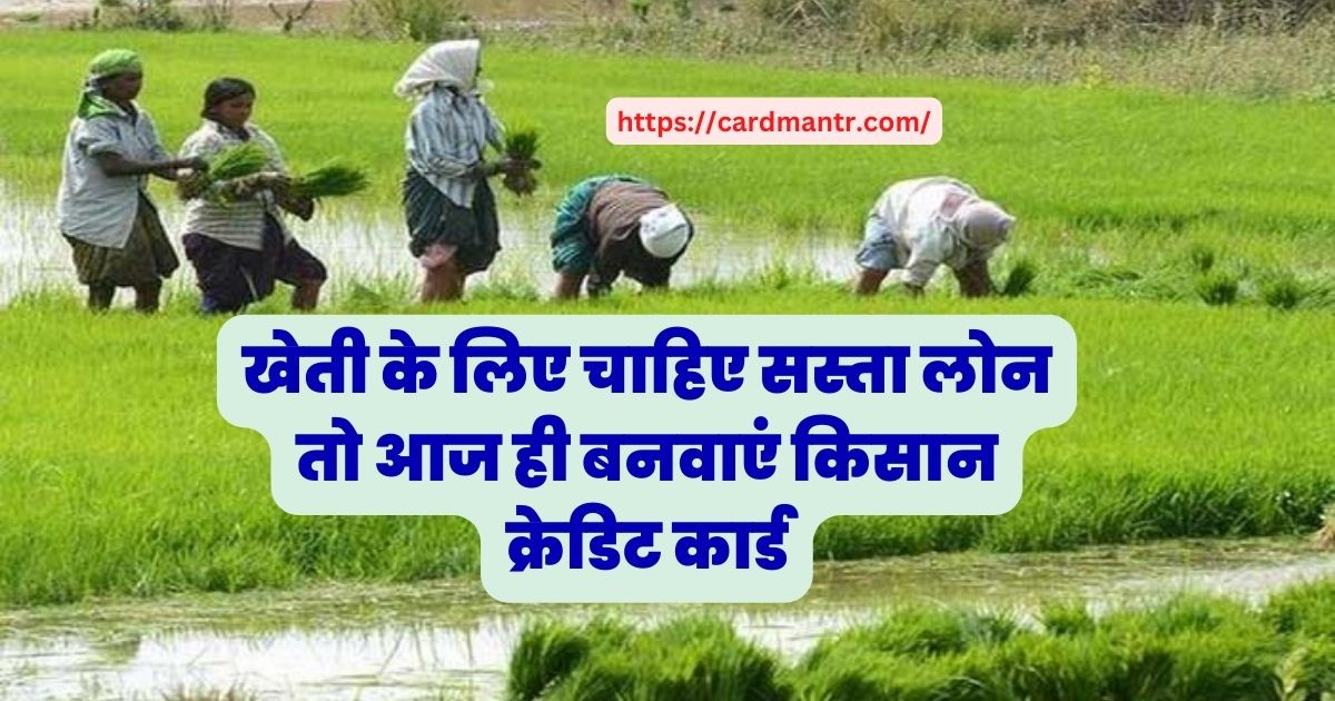 If you need cheap loan for farming then get Kisan Credit Card made today